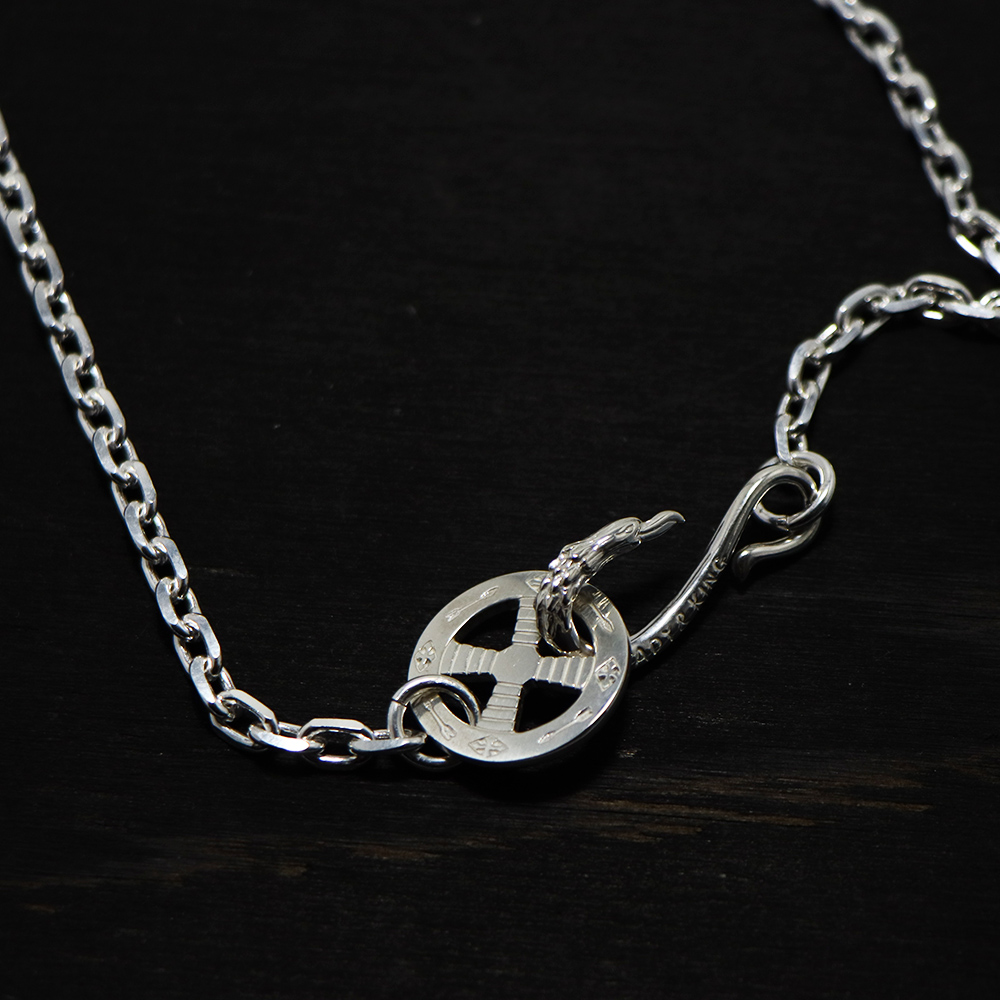 TADY&KINGイーグルフック＆ネイティブホイールSV付きチェーン太角or太