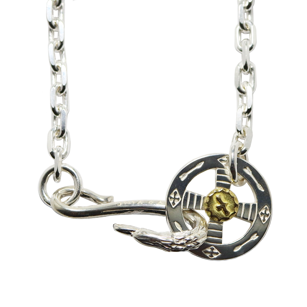 TADY&KINGイーグルフック＆ネイティブホイールK18イーグル付きチェーン