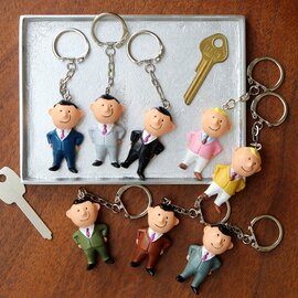 紳士キーチェーン/キーホルダー - CDC GENERAL STORE(シーディーシー