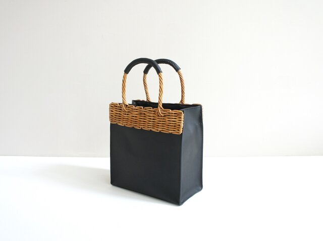 TIDEWAY｜ARUROG×LEATHER SQUARE TOTE - TIDEWAY(タイドウェイ
