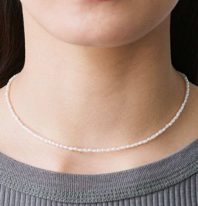 les bon bon｜blanc pearl choker チョーカー 淡水パール - H.O.V