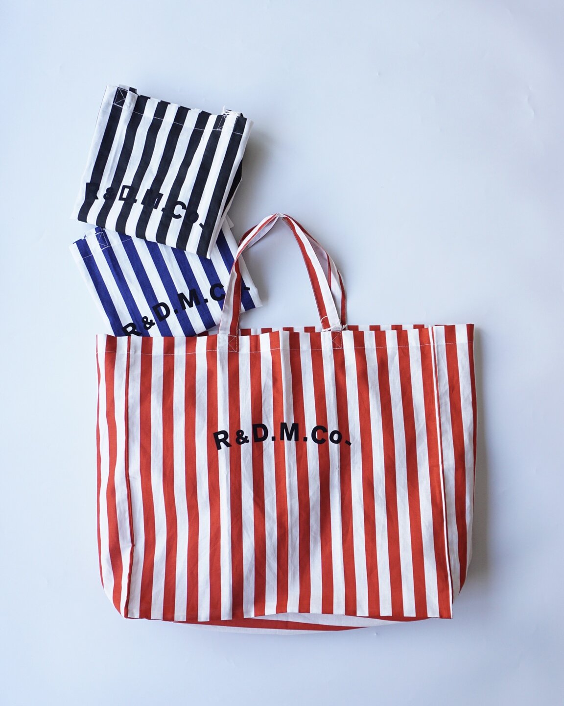 R＆D.M.Co-｜ストライプ 大容量 トートバッグ / DECK CHAIR STRIPE