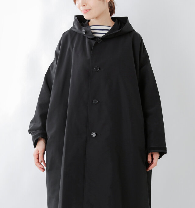 TRAVAIL MANUEL｜ライトグログランビッグパーカコート tm4003-rf