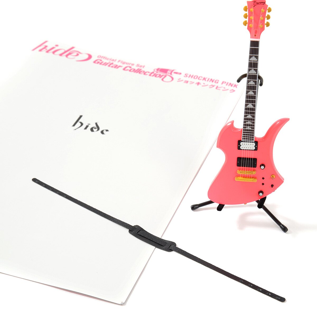 hide Guitar Collection Official Figure Set: SHOCKING PINK Ver