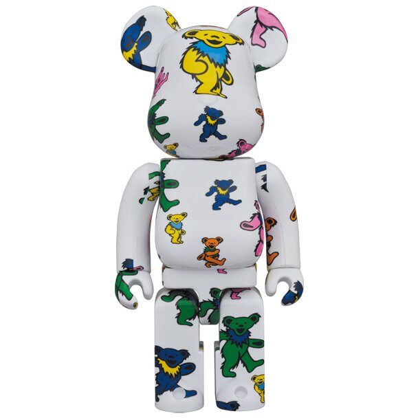 BE@RBRICK Grateful Dead Dancing Bear 100% & 400%: MEDICOM TOY