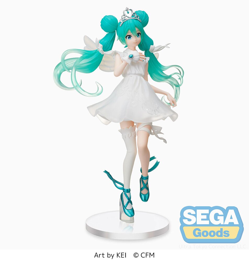 Hatsune Miku: 15th Anniversary KEI Ver. Super Premium Figure: Sega