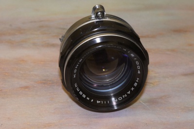 KONISHIROKU HEXANON 52mm f1.4」の謎 : 会計士によるバリューアップ