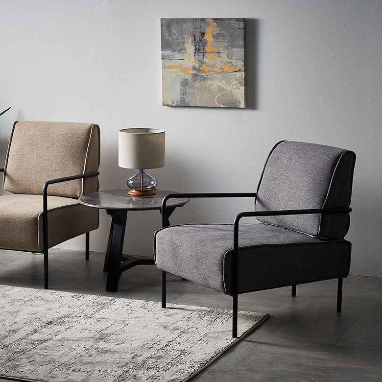 ラウンジチェア ソファ チェア チェアー 約 W 64cm D 77cm H 80cm SH