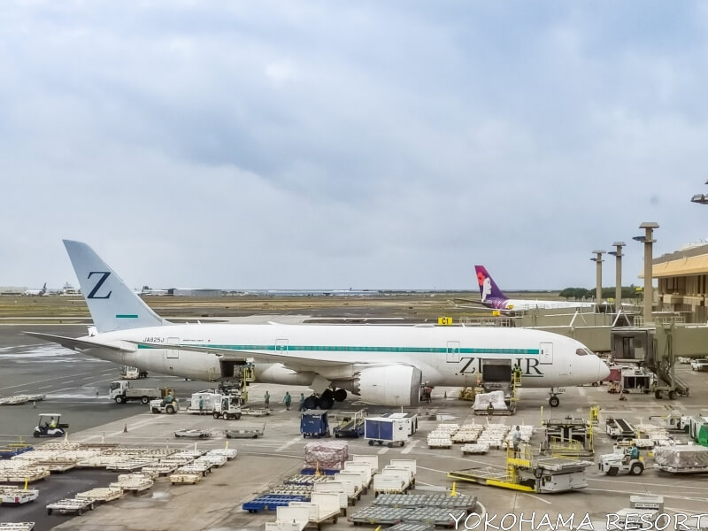 ハワイ旅行記2022年5月② ～ ZIPAIR搭乗記：フルフラット&スタンダート