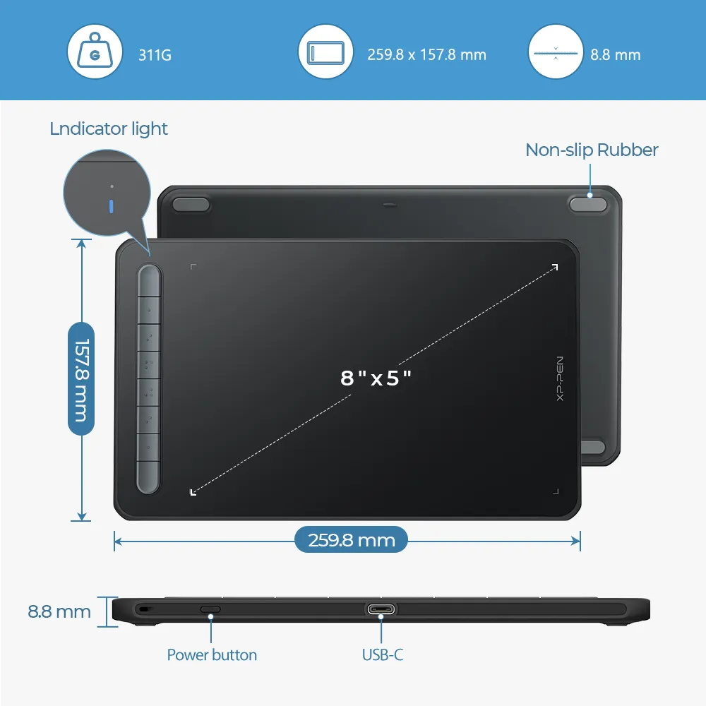 Deco MW Bluetooth Graphic Tablet | XP-Pen official Store