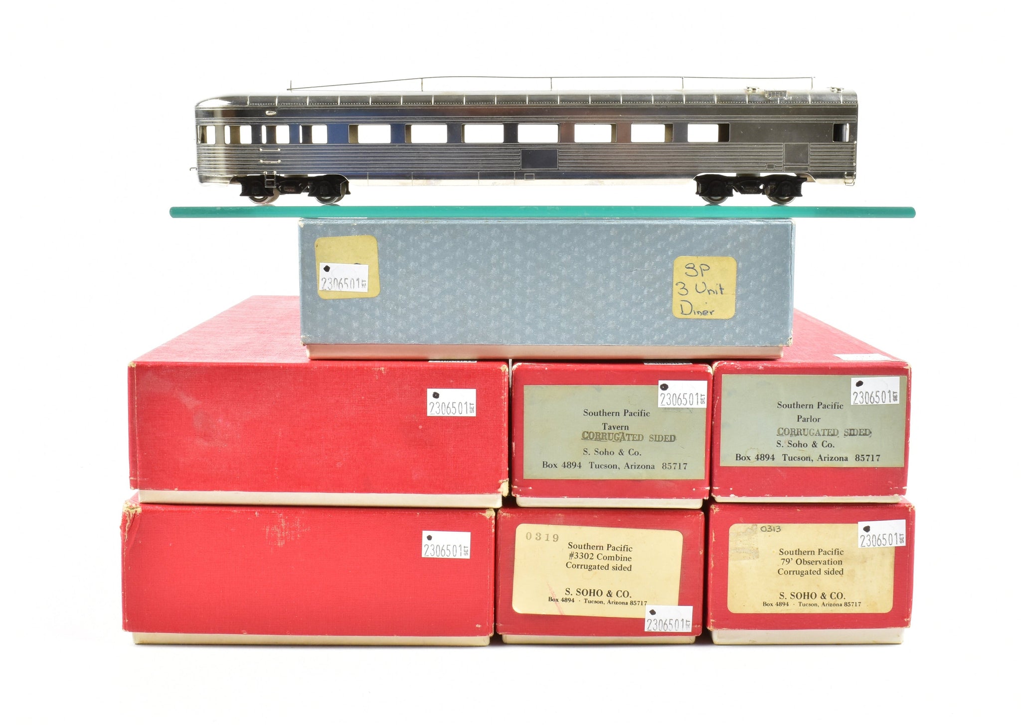 HO Brass CON S. Soho & Co. SP - Southern Pacific 11-Car Coast