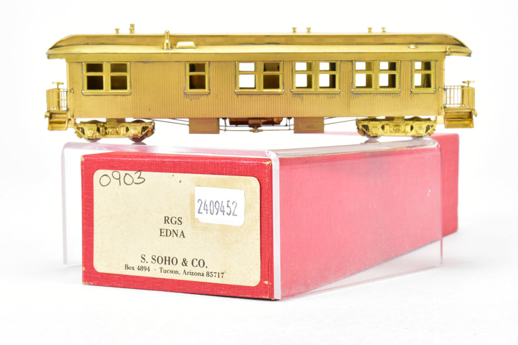 HOn3 Brass Soho RGS - Rio Grande Southern Business Car 