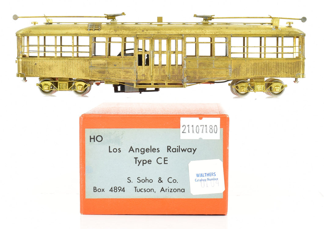 HO Brass S. Soho & Co. LARY - Los Angeles Railway Type CE
