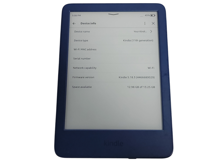 Kindle 11th Gen - 16GB - Blue [C2V2L3] ( — retail.era