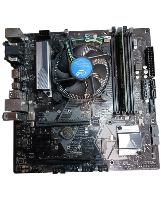 Asus Prime H370M-Plus Motherboard & Intel i7-8700 @ 8GB DDR4 No I