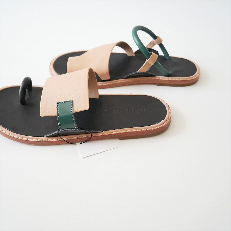 21SS nagonstans Asymmetry Sandals等