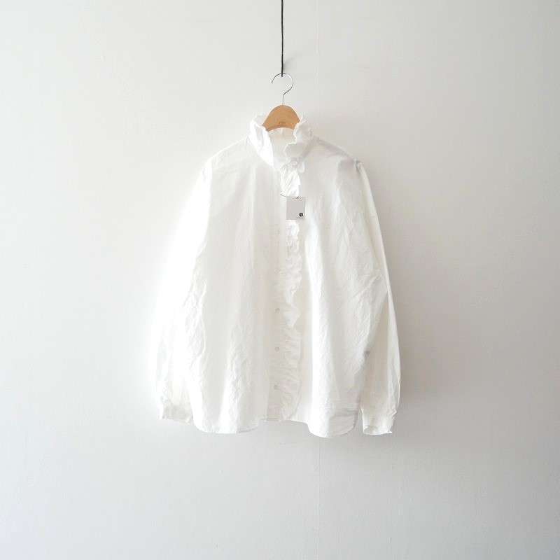 買取入荷】23AW今季 journal standard luxe ワッシャーフリルブラウス