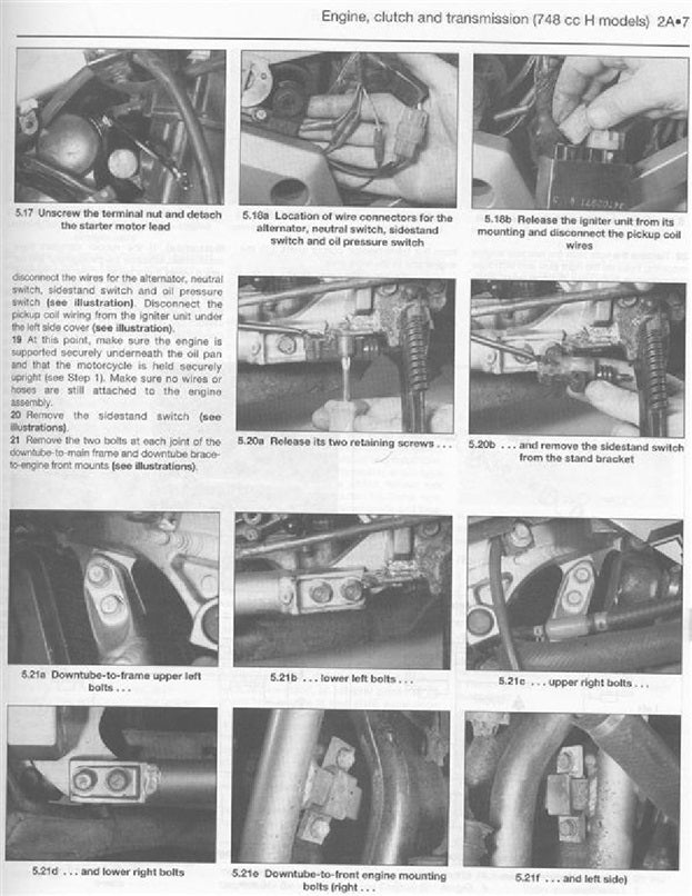 1994-1995 Kawasaki ZXR 750 ZX7 M Ninja Service/Workshop Manual