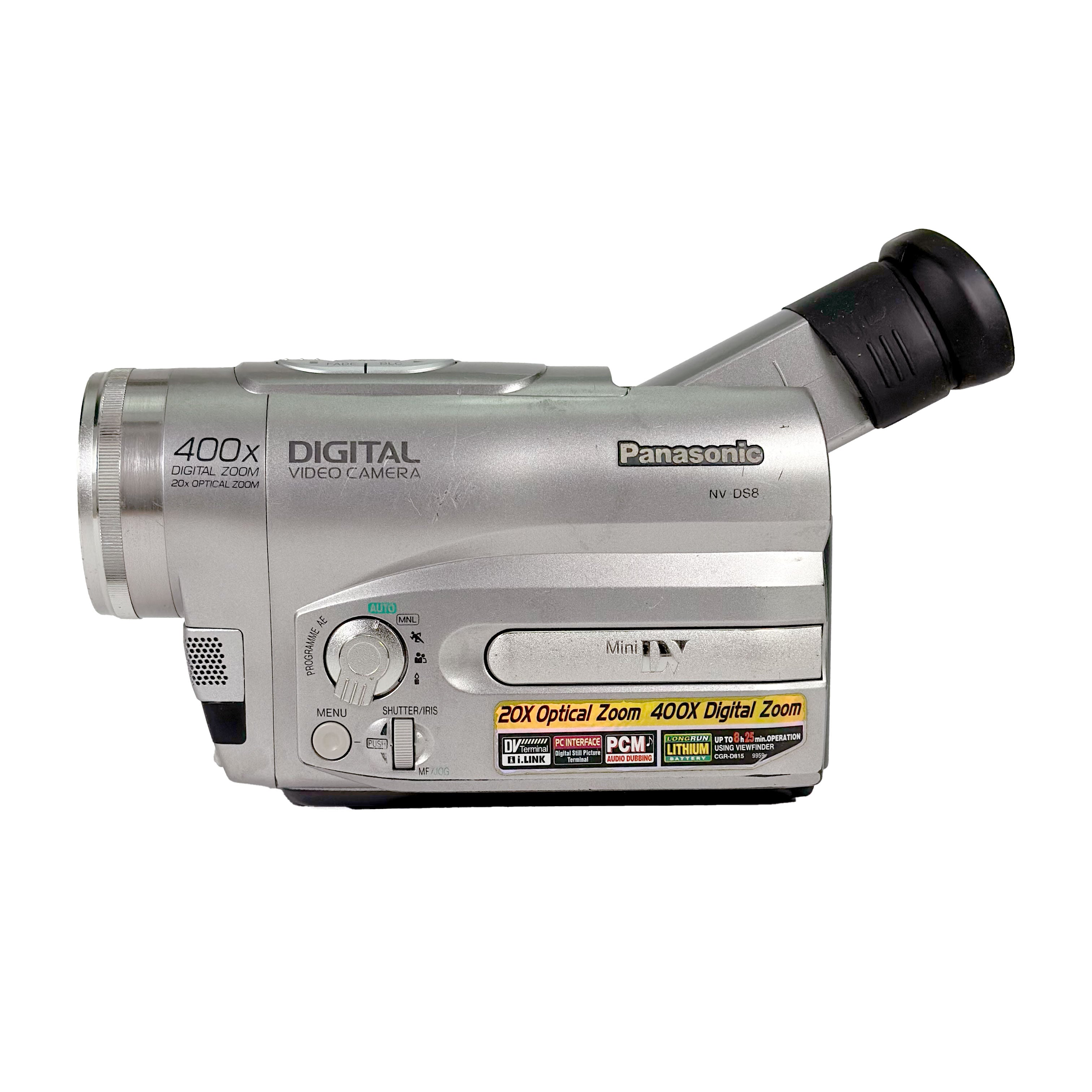 Panasonic NV-DS8 Mini DV Camcorder – Retro Camera Shop