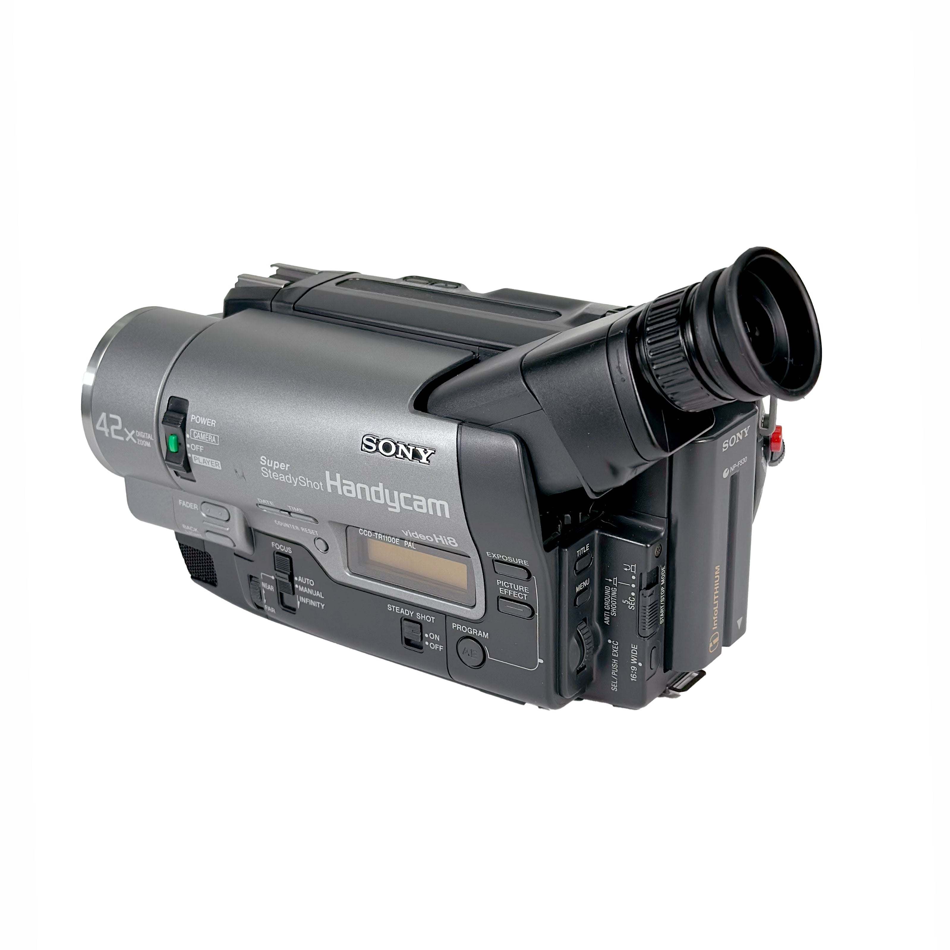Sony Handycam CCD-TR1100E Video 8 Camcorder – Retro Camera Shop