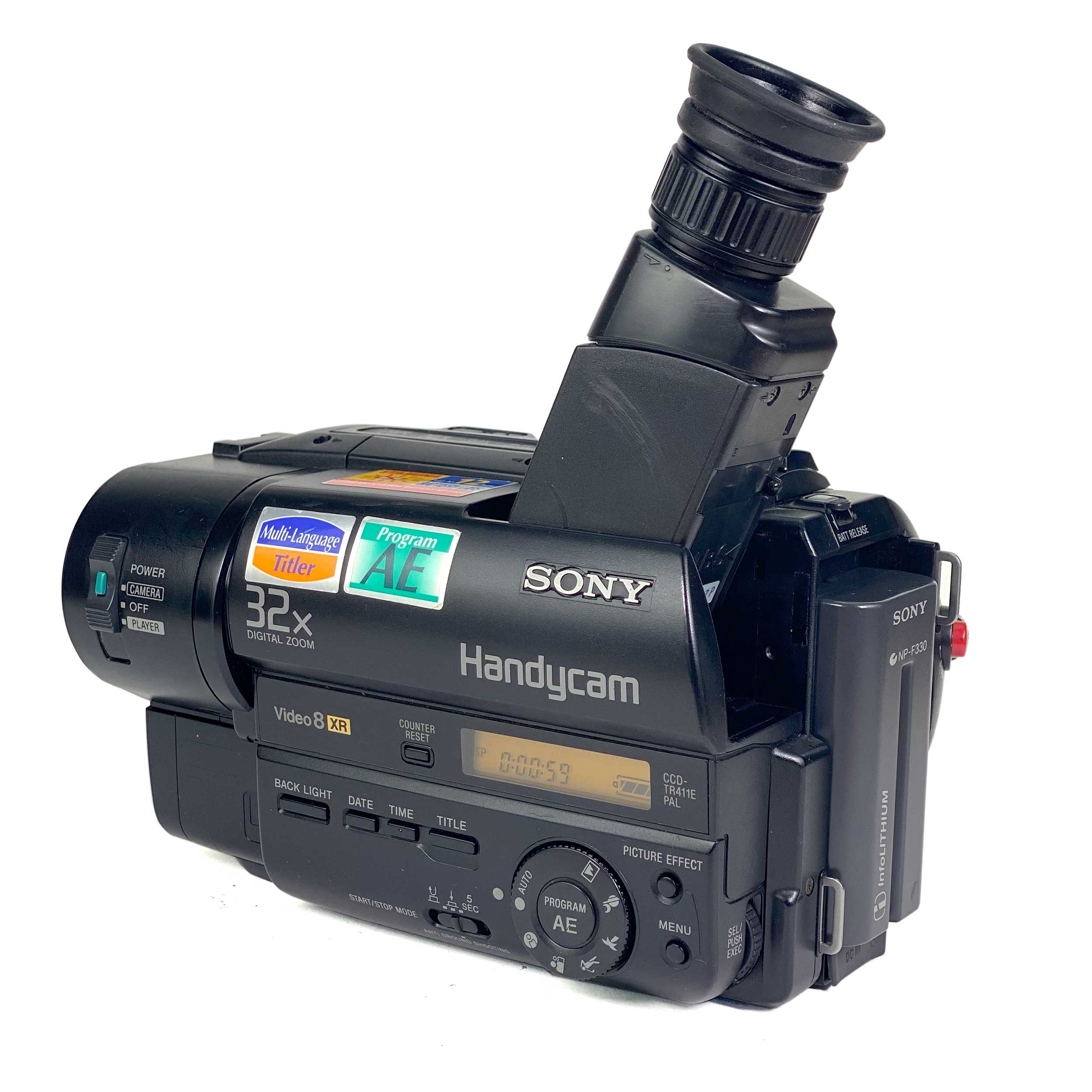 Sony Handycam CCD-TR411E Video 8 Camcorder – Retro Camera Shop