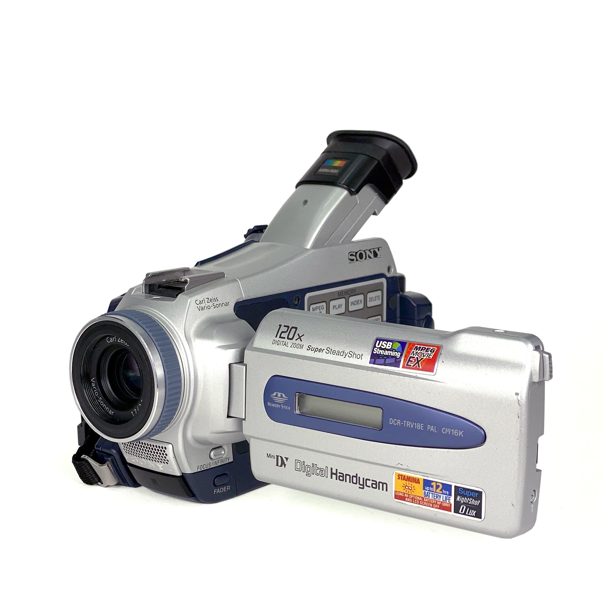 Sony Handycam DCR-TRV18E PAL MiniDV Camcorder – Retro Camera Shop