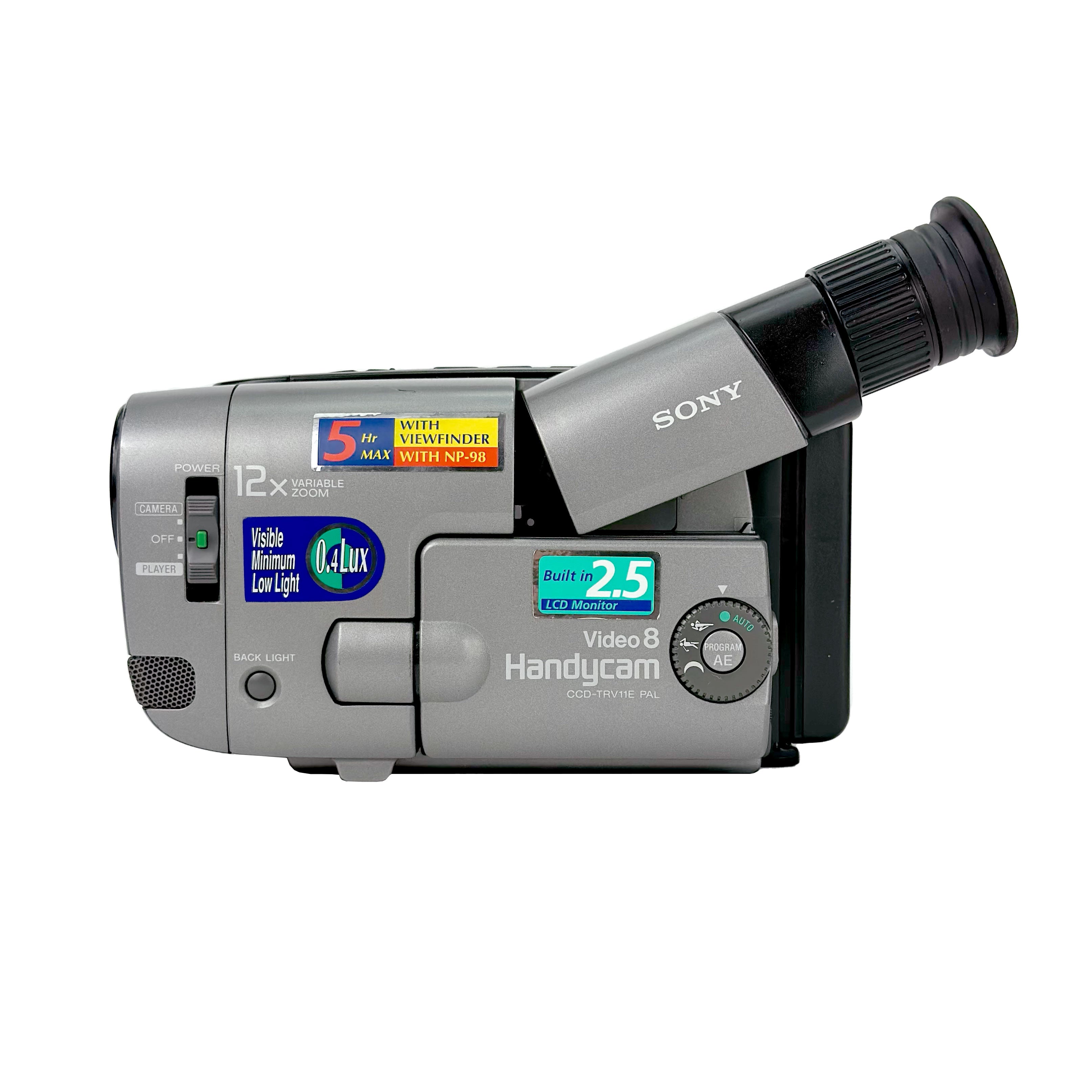 Sony Handycam CCD-TR11E PAL Video 8 Camcorder – Retro Camera Shop