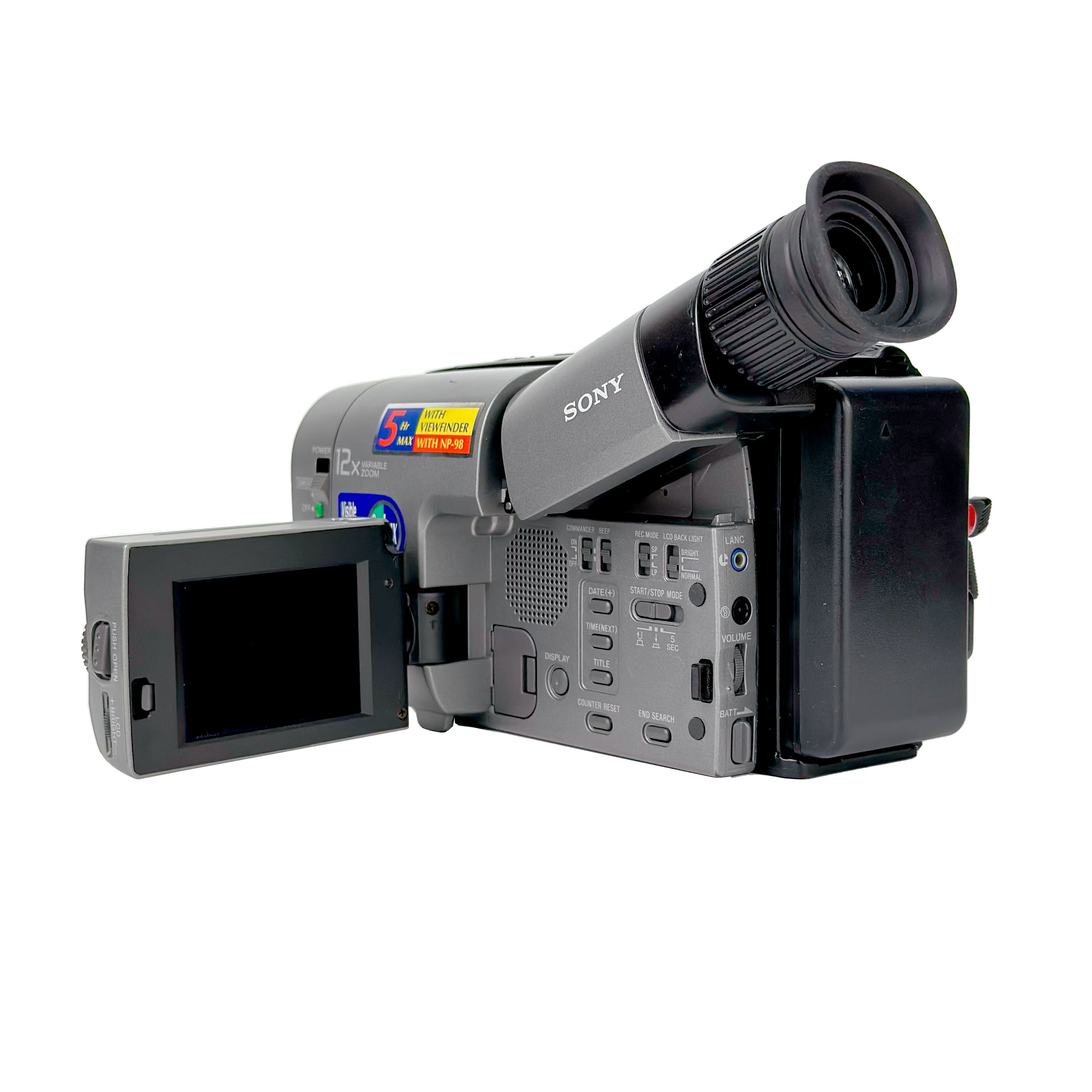 Sony Handycam CCD-TR11E PAL Video 8 Camcorder – Retro Camera Shop