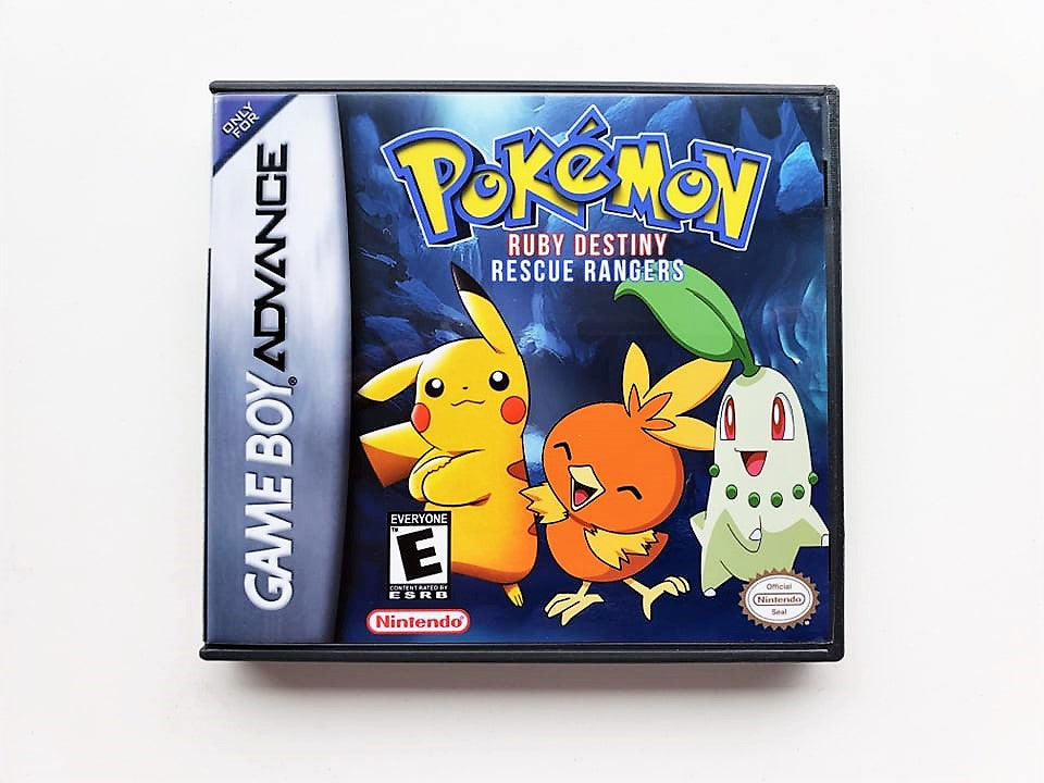 Pokemon Ruby Destiny Rescue Rangers - Gameboy Advance (GBA) Fan
