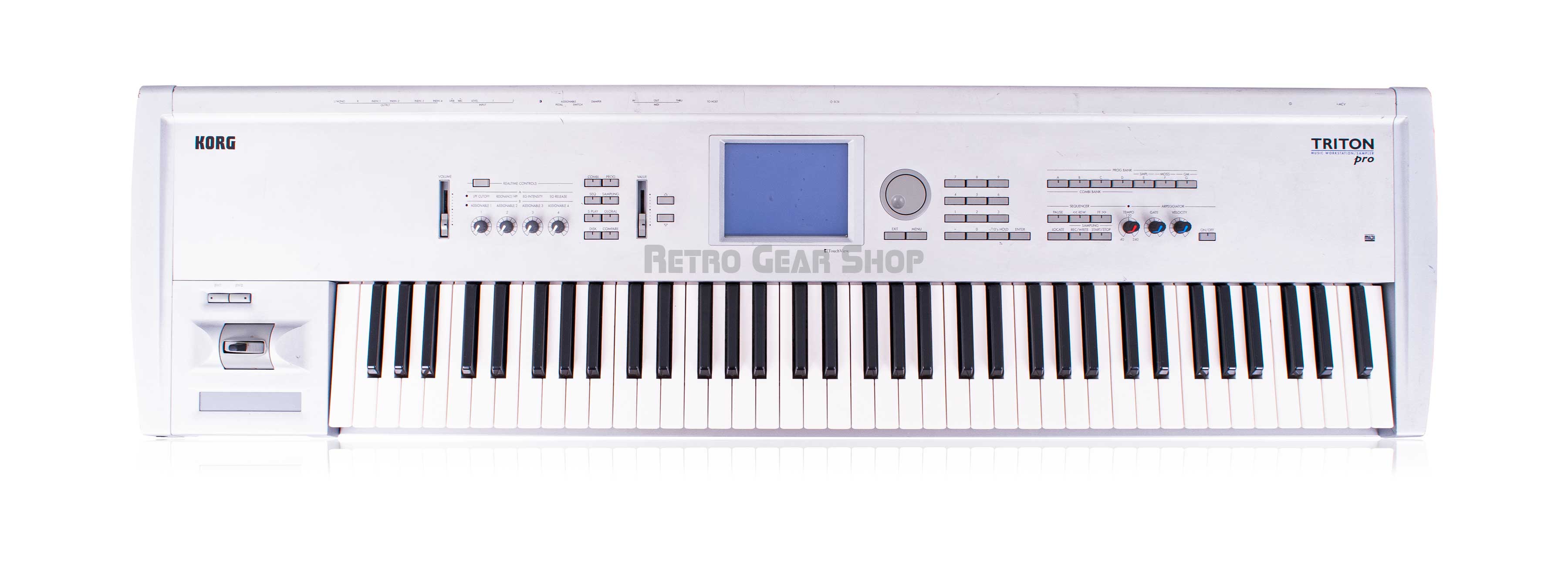Korg Triton Pro Synth 76-Key Keyboard Synthesizer Vintage Rare