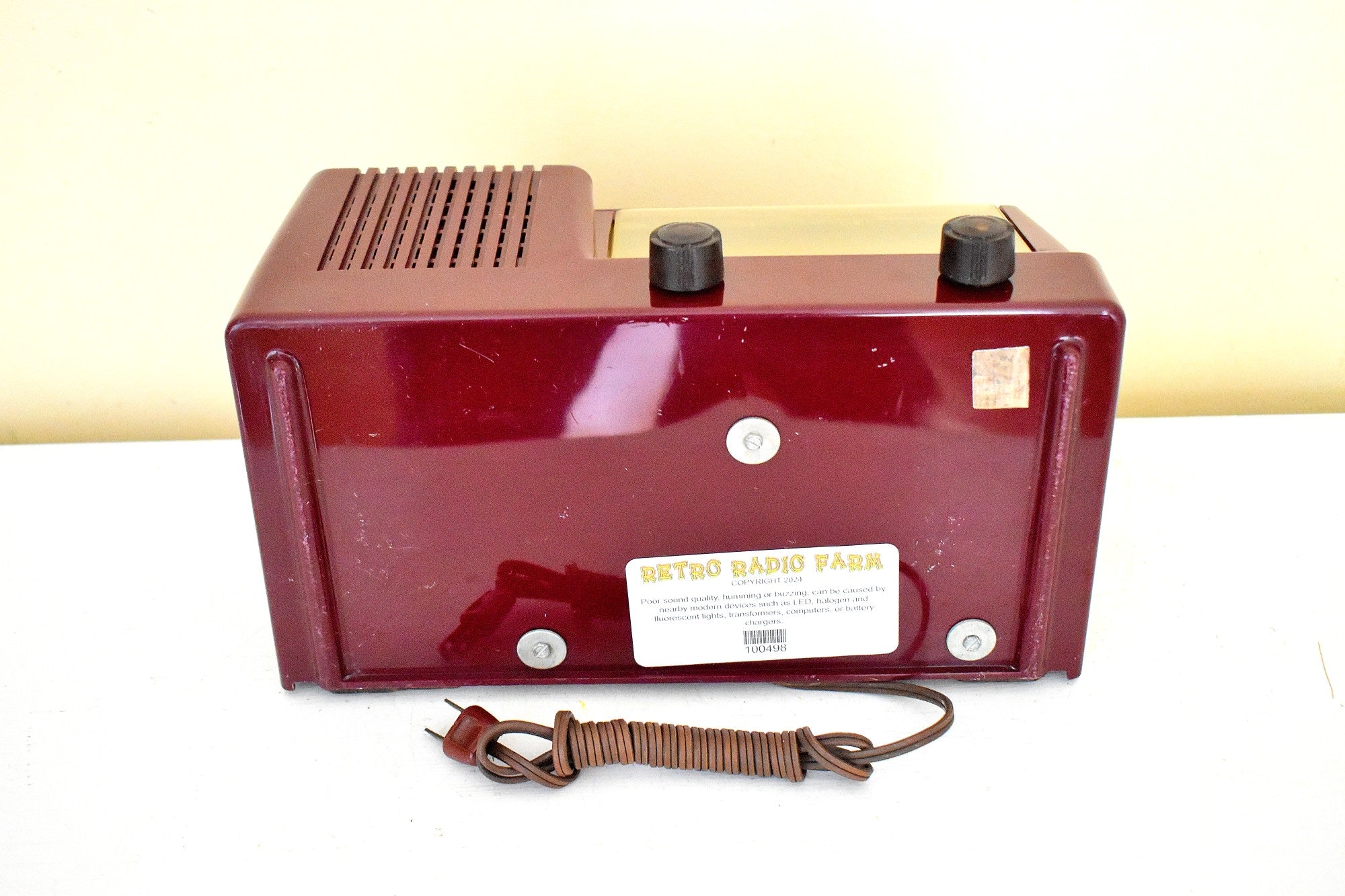 ベイビーブルー 1966 ゼネラル エレクトリック モデル C-411A AM