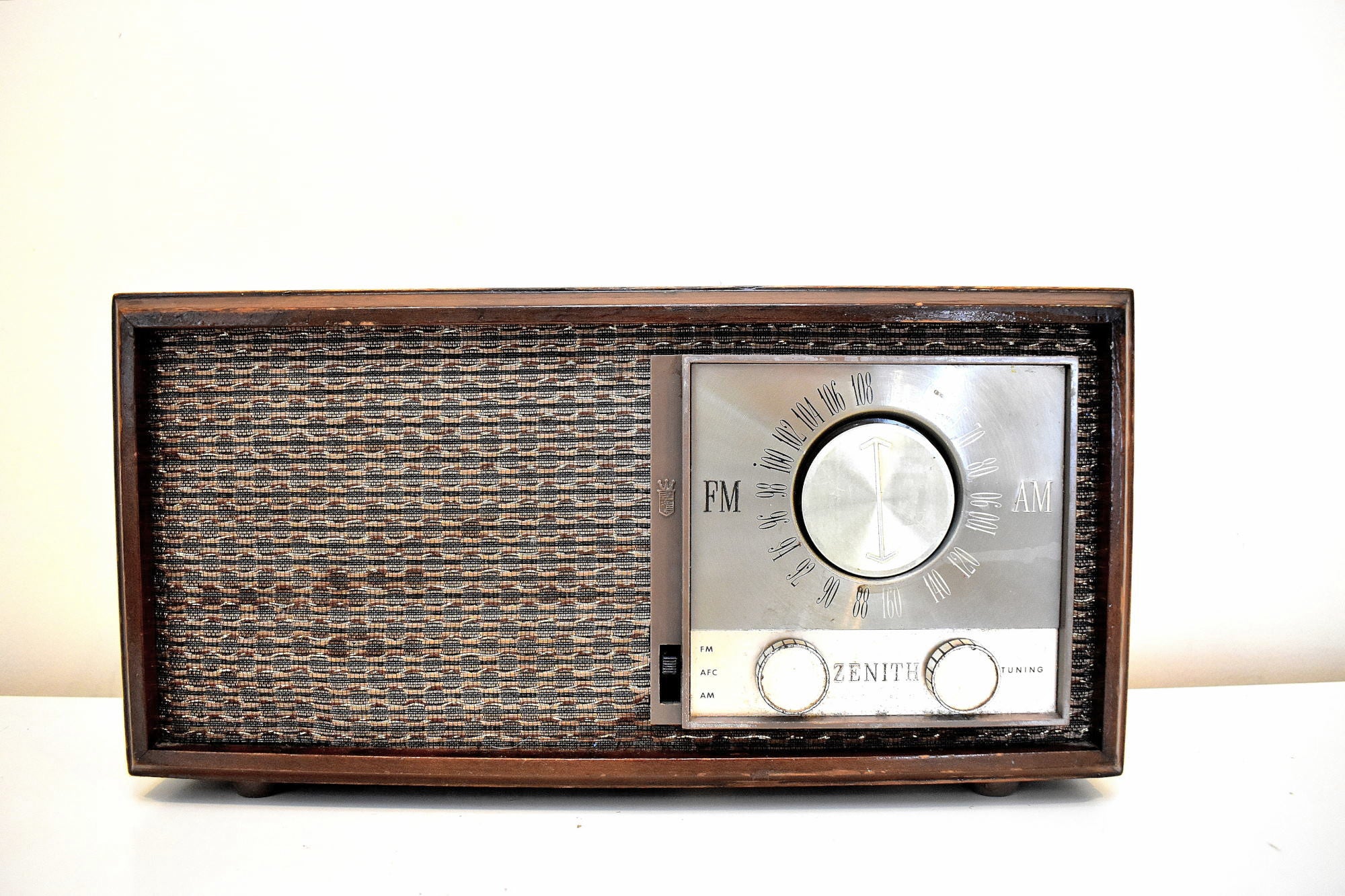 Bluetooth すぐに使えます - 硬材無垢材 1965 ゼニス モデル M730 AM