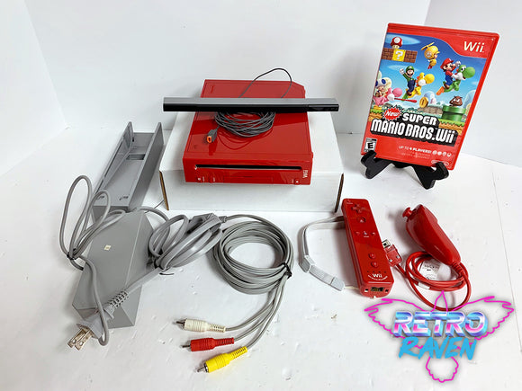 Red Wii Console Bundle – Retro Raven Games
