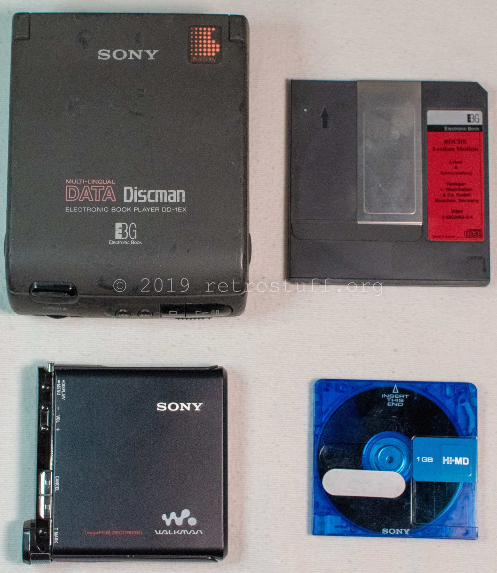 Sony DD-1EX Data Discman Repair - retrostuff