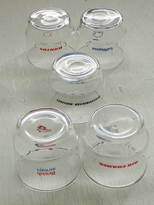 HOYA AIRLINE TUMBLERS COLLECTION エアラインタンブラー/グラス5pc
