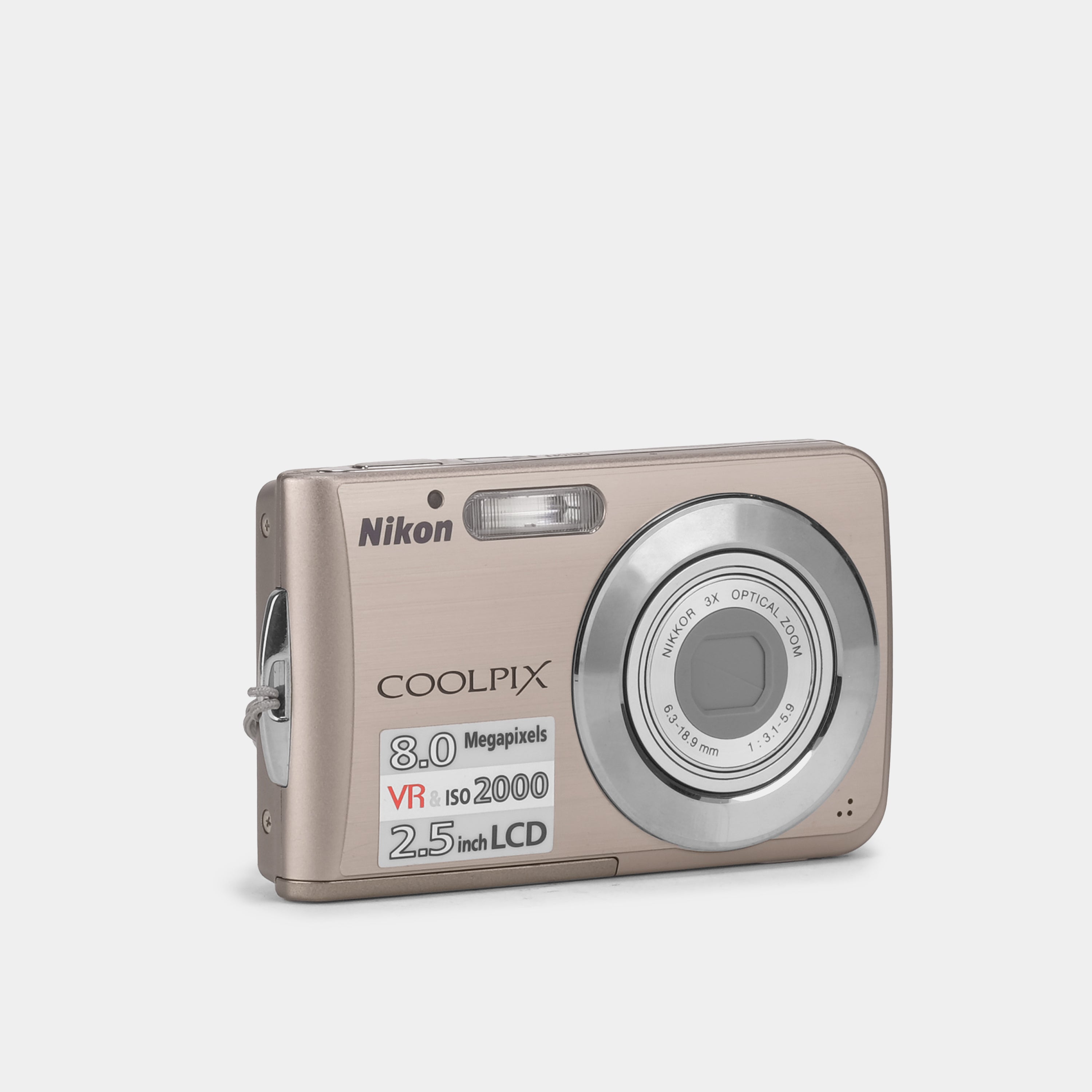Nikon Coolpix S210 Bronze Point and Shoot Digital Camera (B-Grade)