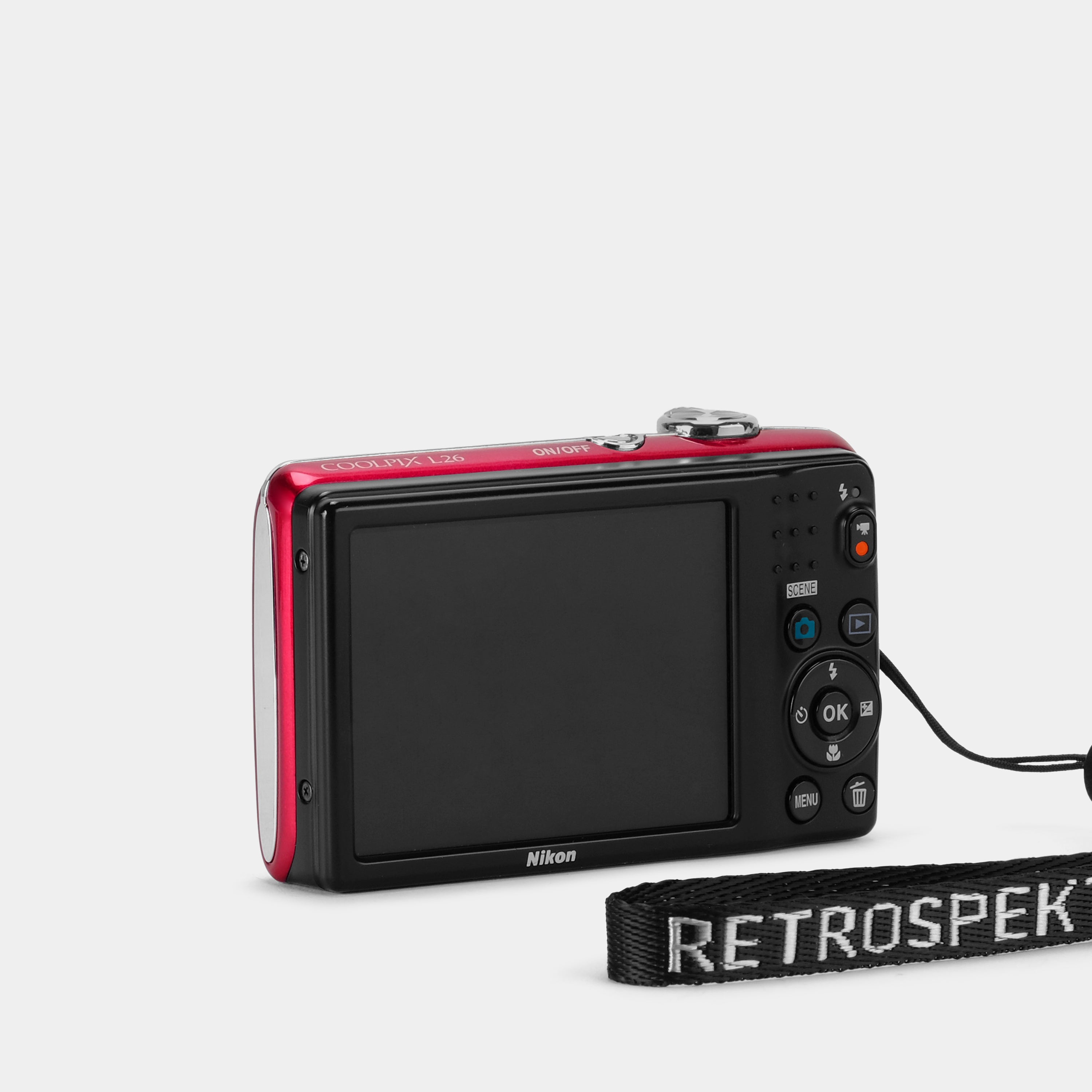 Nikon Coolpix L26 Red Point and Shoot Digital Camera