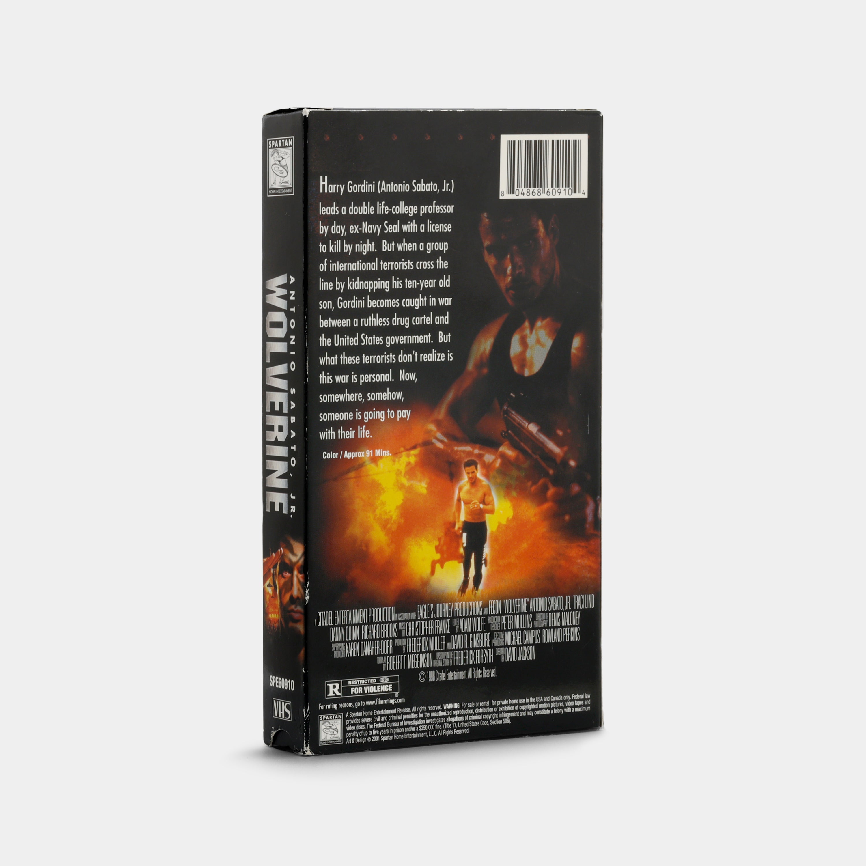 Code Name: Wolverine VHS Tape