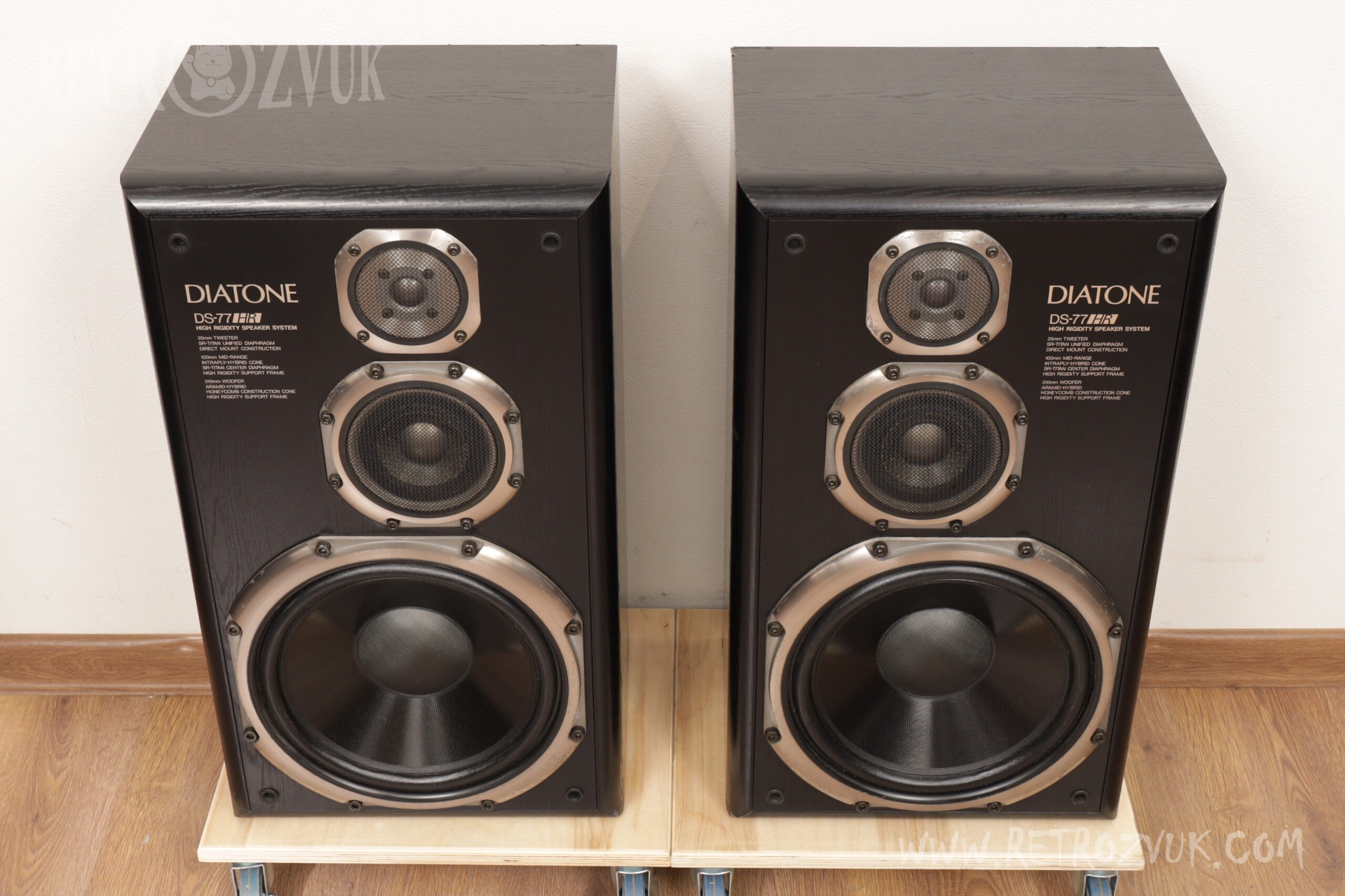 ダイヤトーンスピーカーDS77HR DIATONE DS-77HR BK 音出OK DIATONE DS