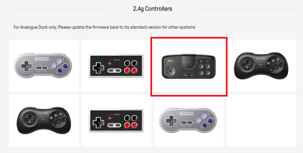 Analogue Duo向けワイヤレスコントローラー『8Bitdo ワイヤレス ゲーム