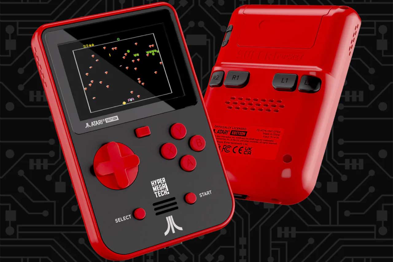 ATARI、Evercade互換の『Super Pocket Atari Edition』を発表。50種類