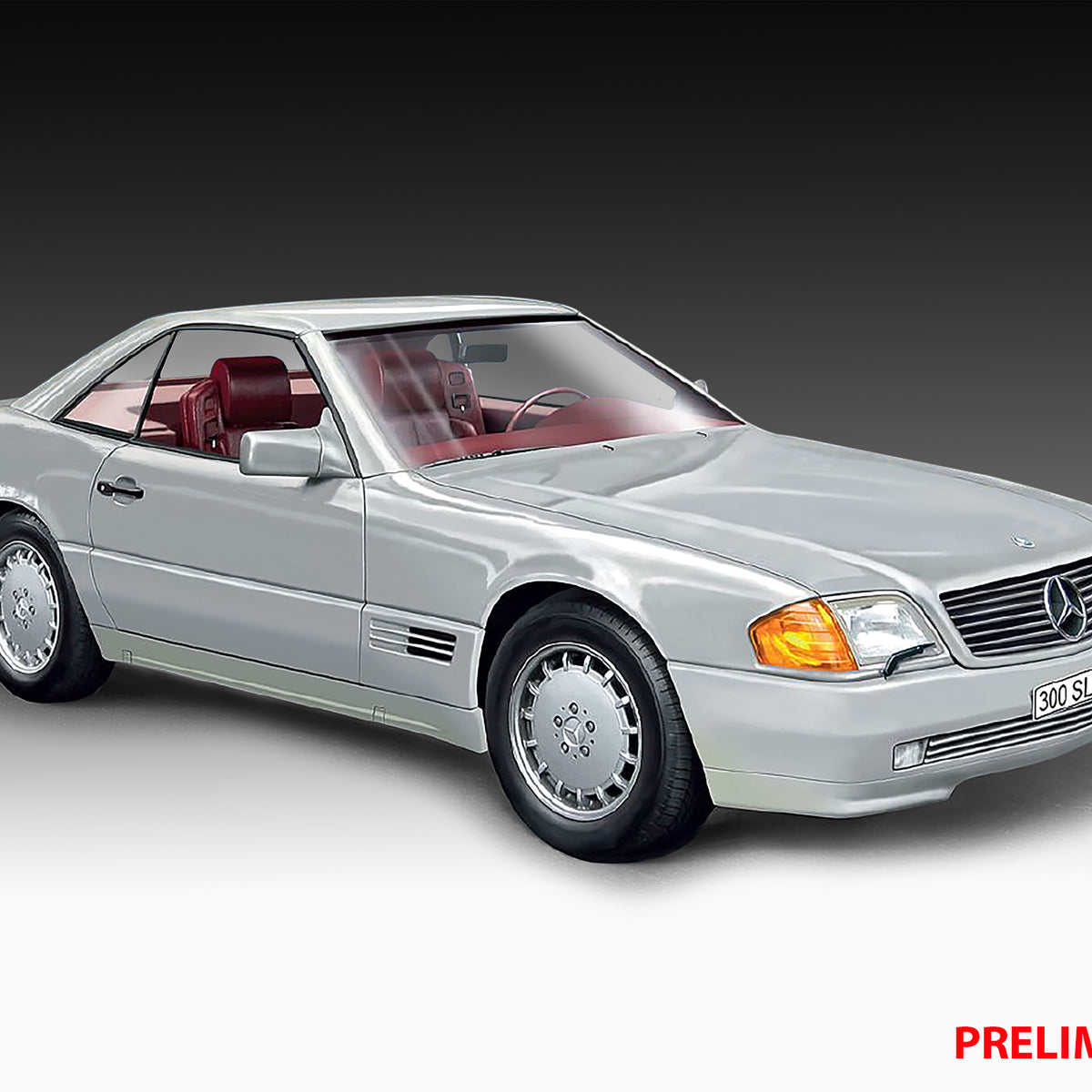 Mercedes-Benz 300 SL-24 Coupé: Youngtimer legend in a gift set