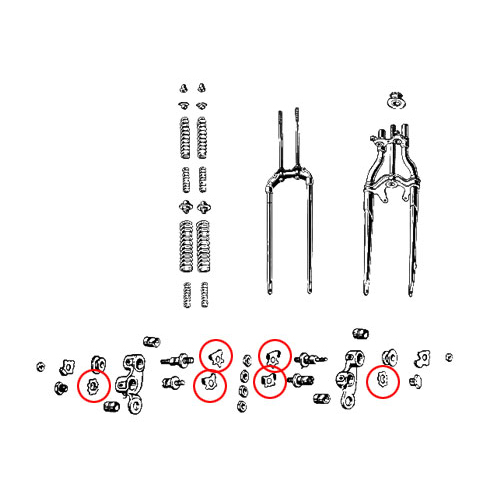スプリンガーフォーク用ロッカーアーム ロックタブキット – Reverb
