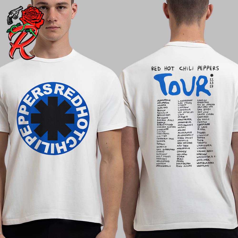 Red Hot Chili Peppers Tour 2024 List Schedule Blue Black Classic