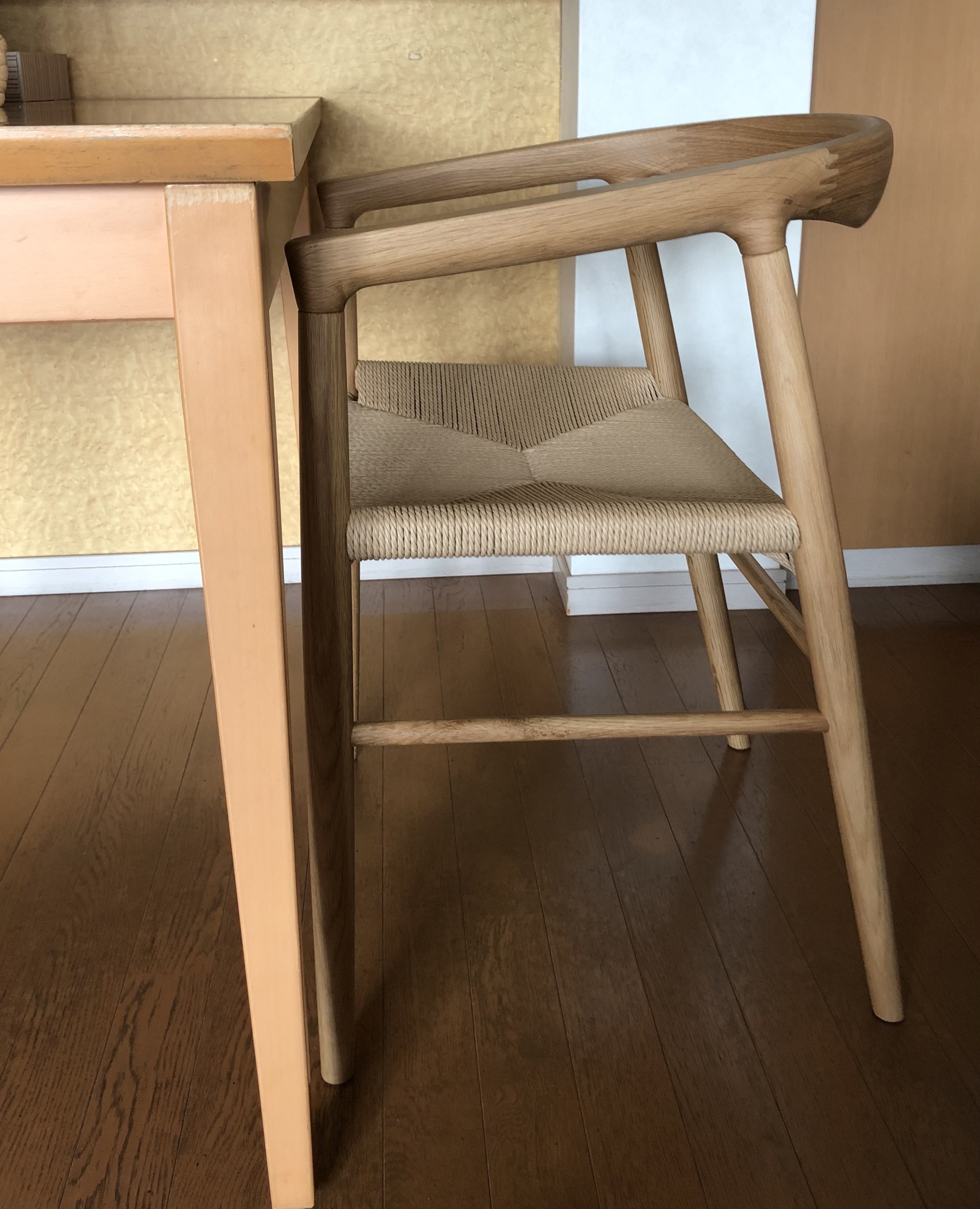 オーク材ペーパーコードアームチェア | 無印良品