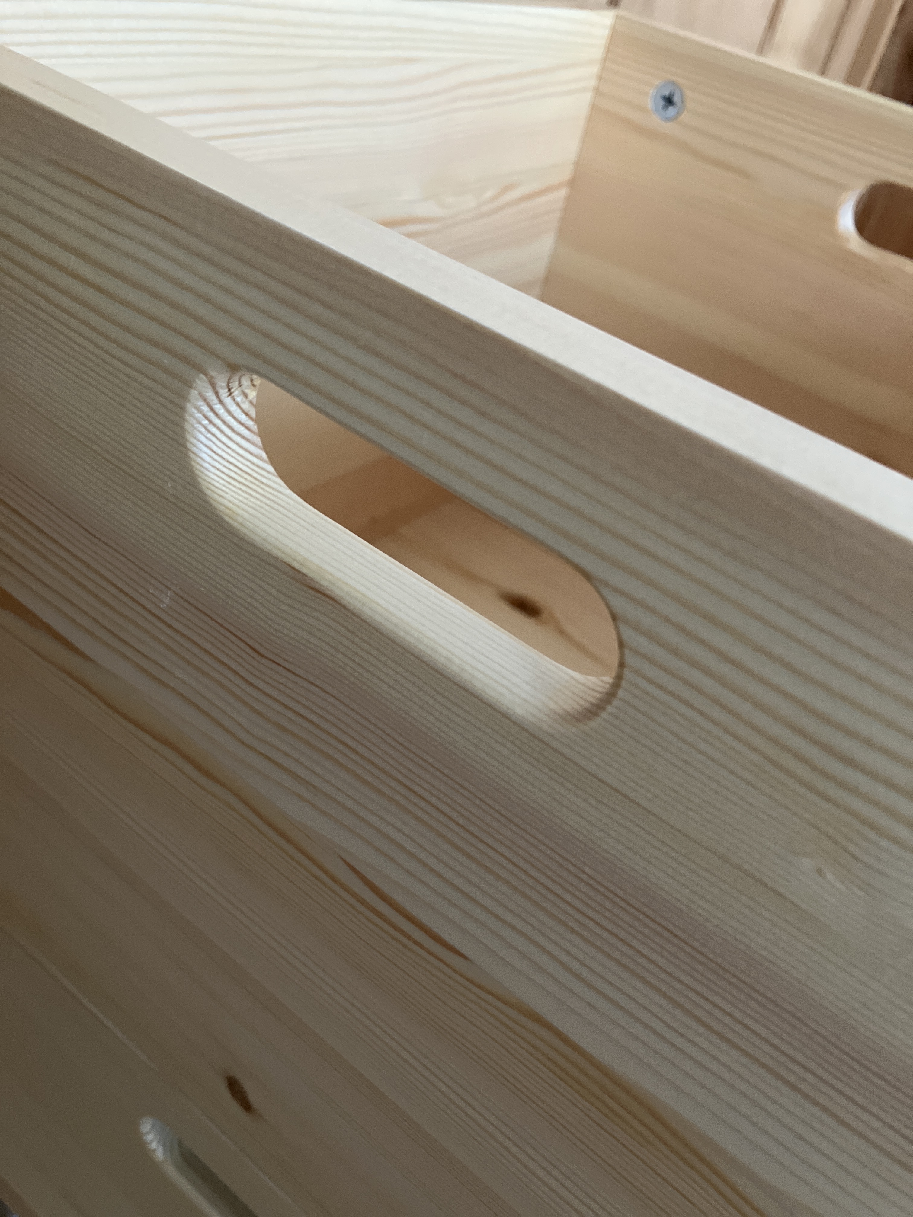 パイン材収納BOXキャスター付き | 無印良品