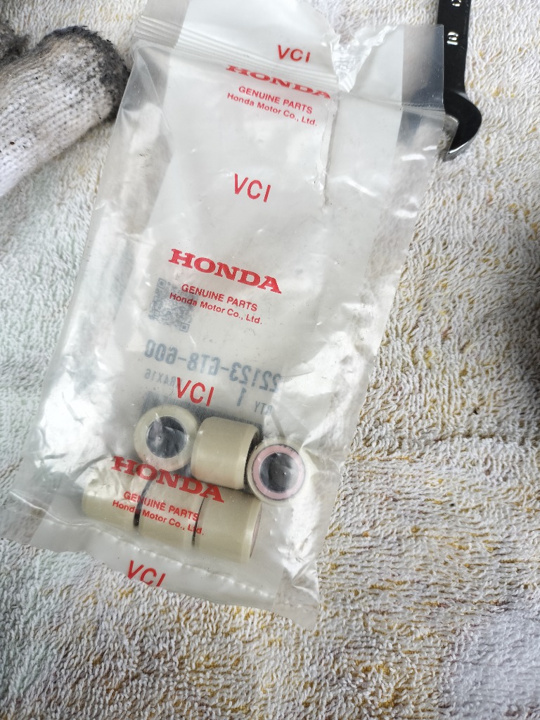 AF35 ライブディオZX 純正ウェイトローラー 後期 排ガス後モデル