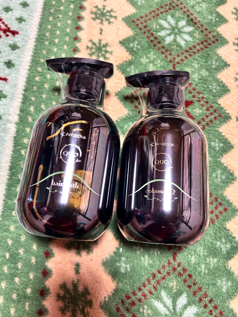 アマトラ クゥオ ヘアバス H 375mL & コラマスク C 375g セット