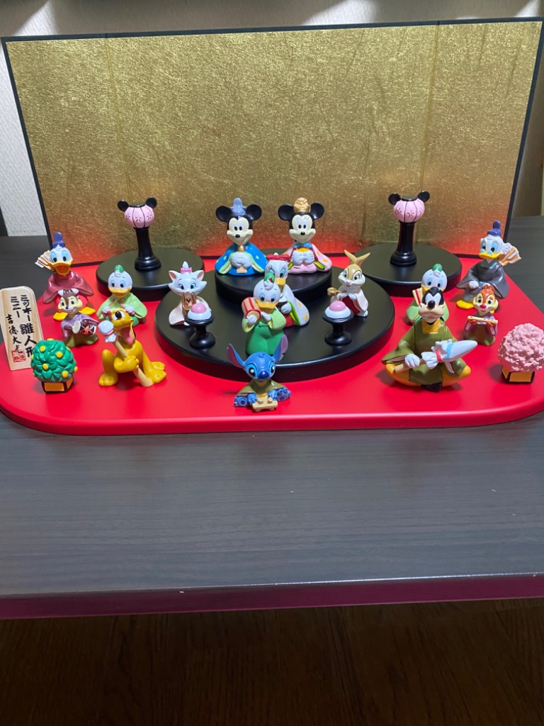 ディズニー 段飾り 15人セット 十五人飾り 雛人形 ひな人形 183118