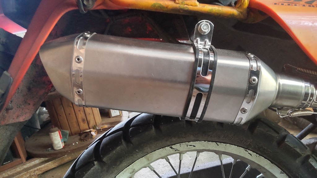 SECRET SPEED☆スズキ DJEBEL200 [ジェベル] SX200 スリップオン